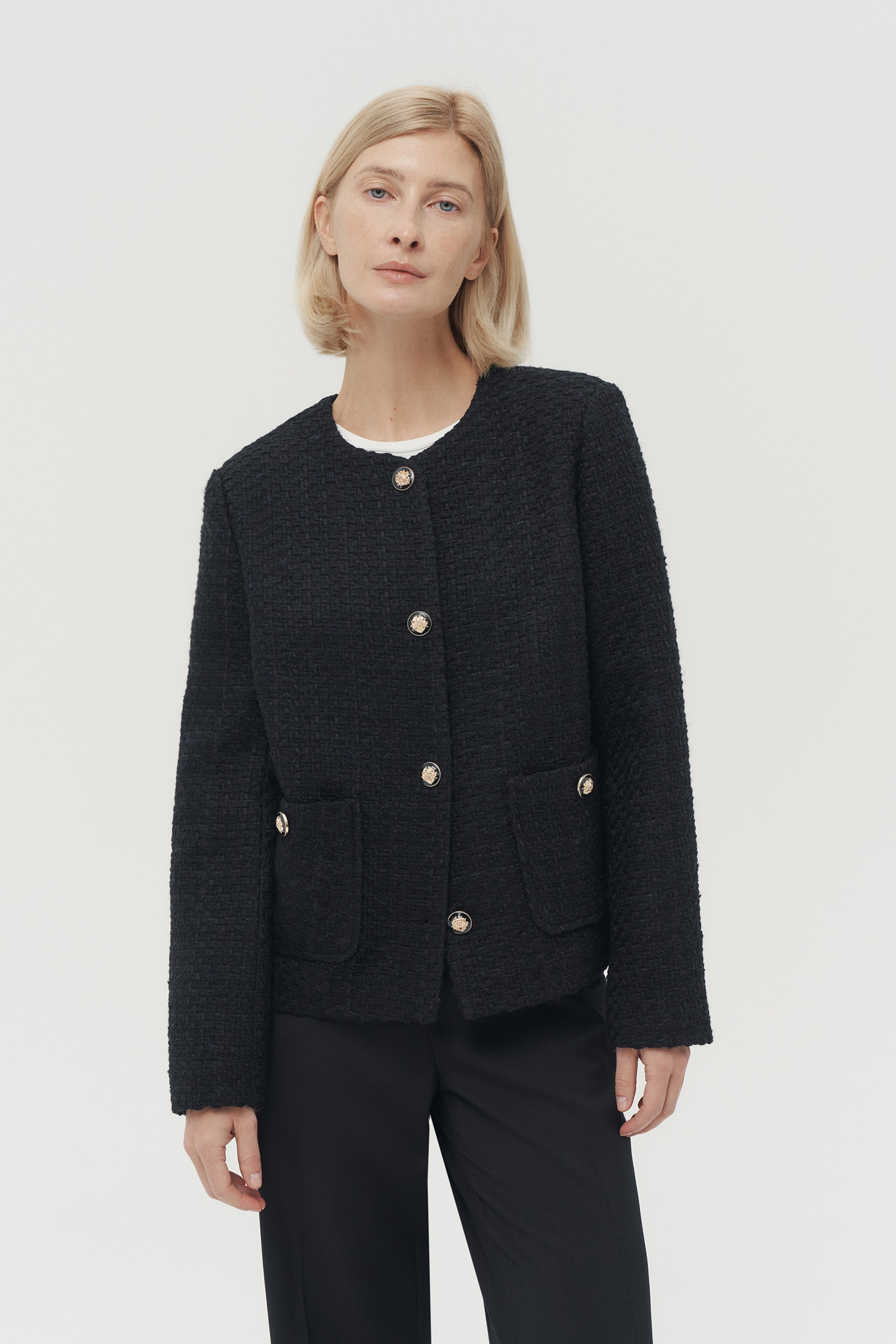 Модные твидовые жакеты ≡ Mavelty | Женский твидовый жакет