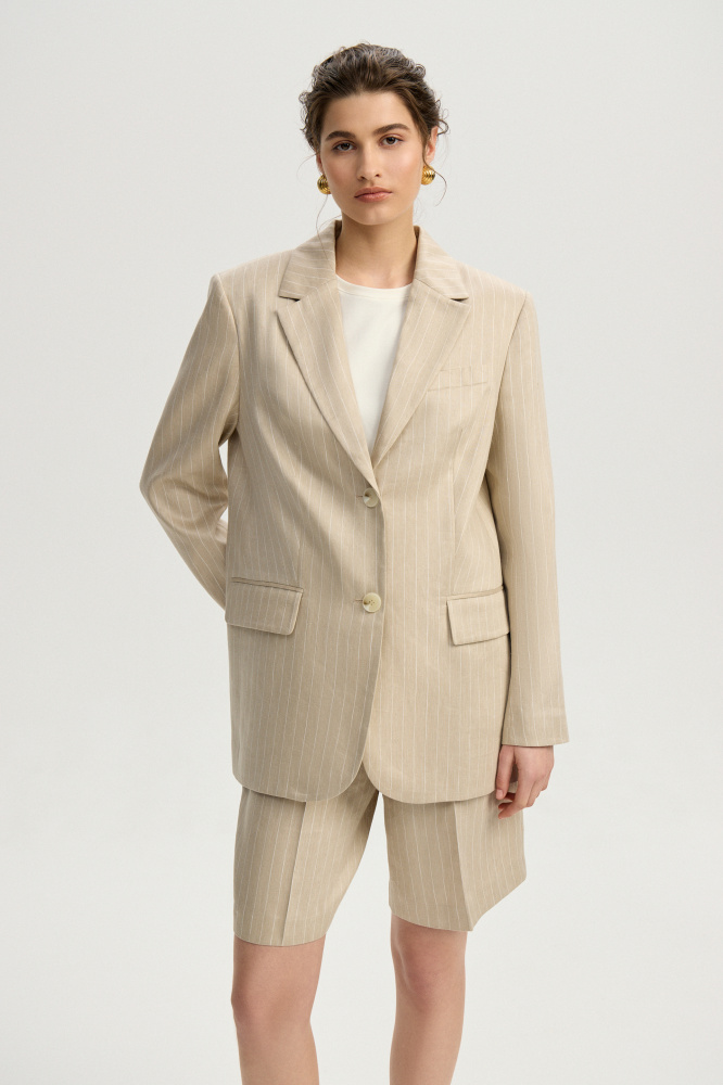 Жакет "Fiesole" изо льна Max Mara Мавелти (Mavelty)