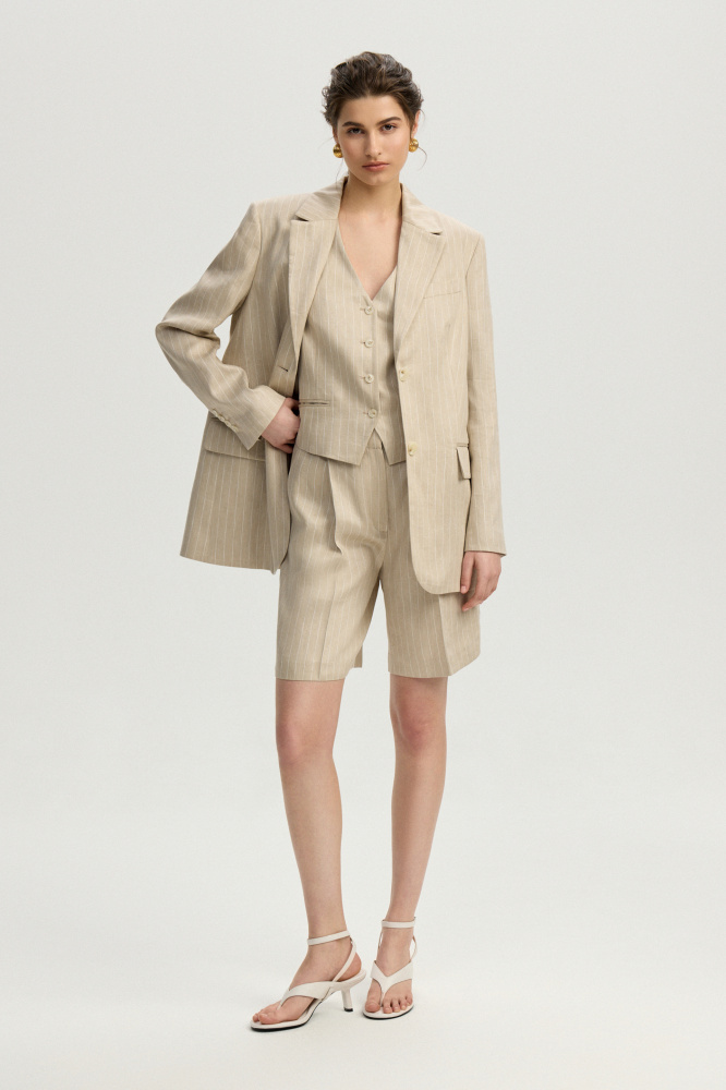 Жакет "Fiesole" изо льна Max Mara Мавелти (Mavelty)