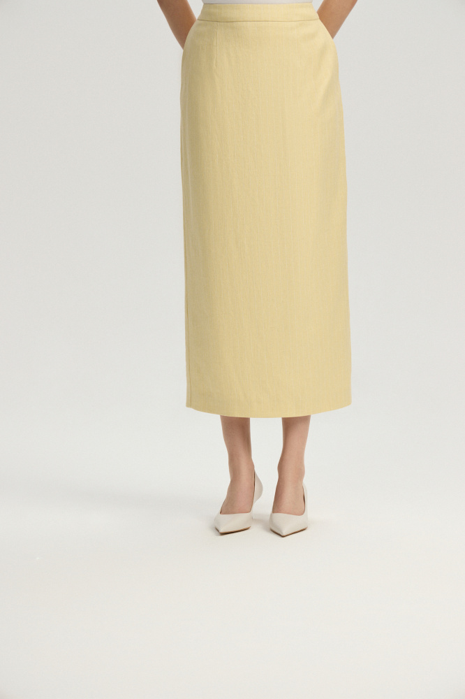 Юбка "Limena" изо льна Max Mara Мавелти (Mavelty)