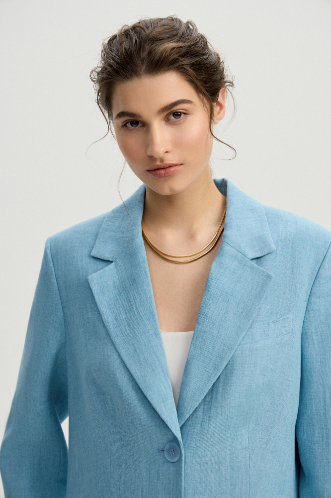 Жакет "Alessano" изо льна Max Mara Мавелти (Mavelty)