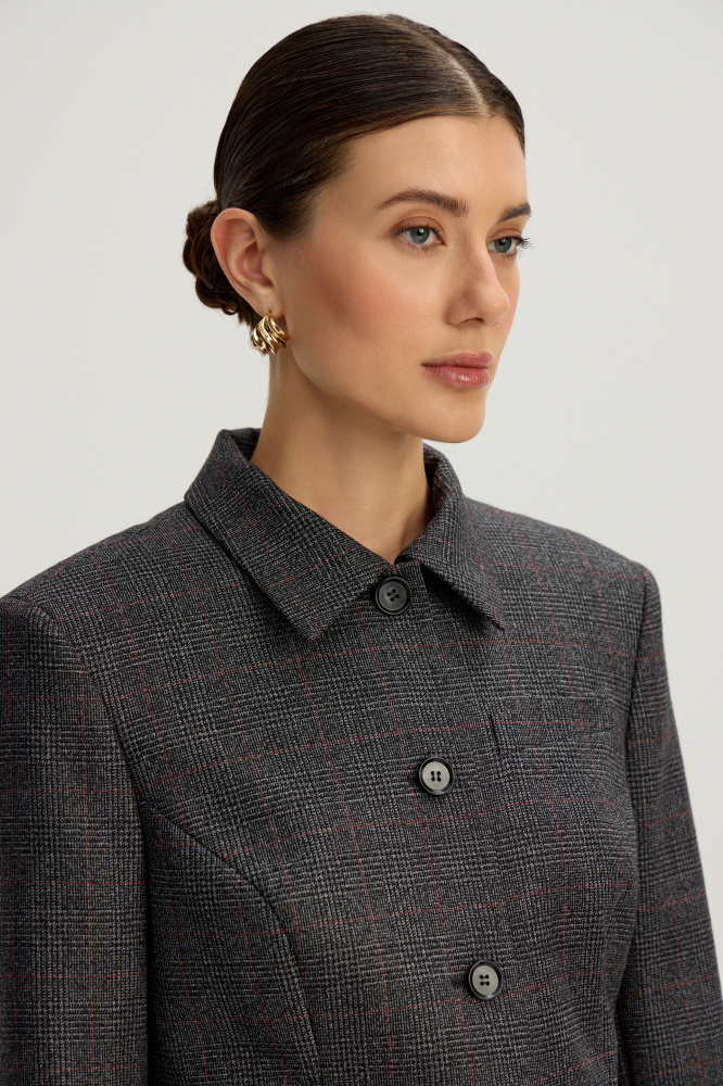 Жакет "Nalles" из итальянской шерсти Balenciaga Мавелти (Mavelty)