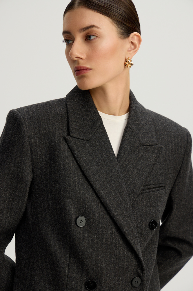 Жакет "Velturno" из итальянской шерсти Ralph Lauren Мавелти (Mavelty)