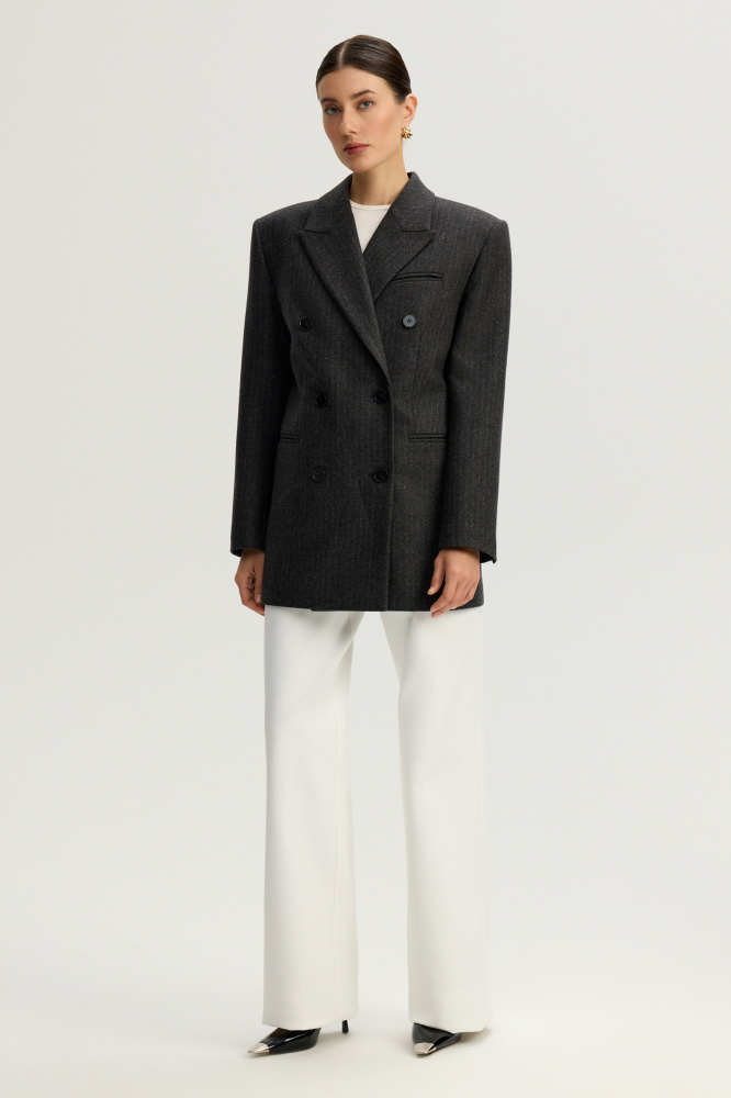 Жакет "Velturno" из итальянской шерсти Ralph Lauren Мавелти (Mavelty)