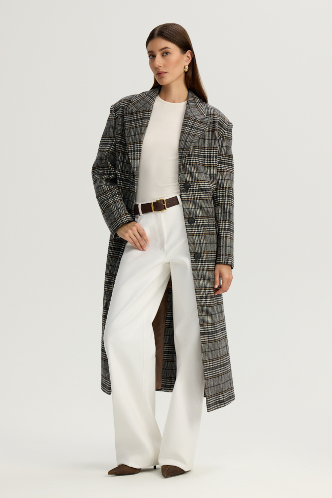 Пальто "Montella" из итальянской шерсти Ralph Lauren Мавелти (Mavelty)