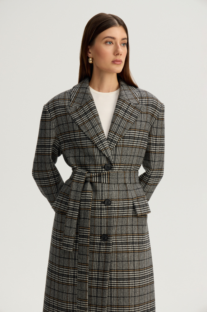 Пальто "Montella" из итальянской шерсти Ralph Lauren Мавелти (Mavelty)