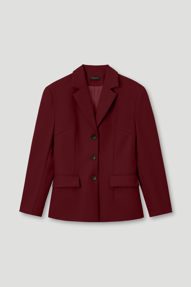 Жакет "Montese" из итальянской шерсти Мавелти (Mavelty)