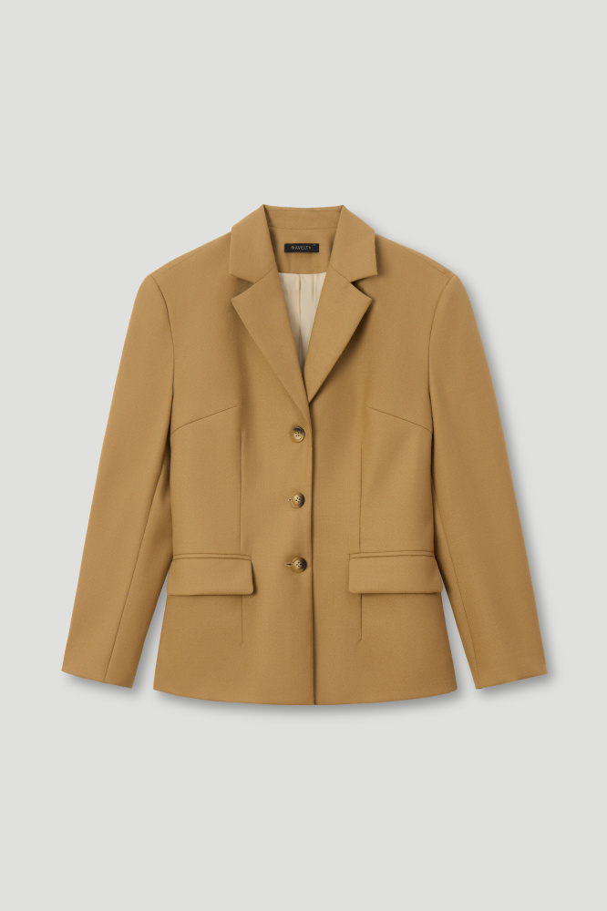 Жакет "Ancona" из итальянской шерсти Мавелти (Mavelty)