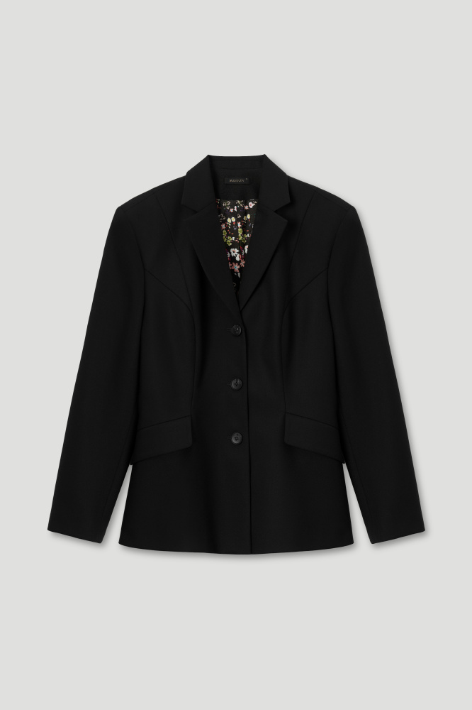 Жакет "Luino" из итальянской шерсти Мавелти (Mavelty)