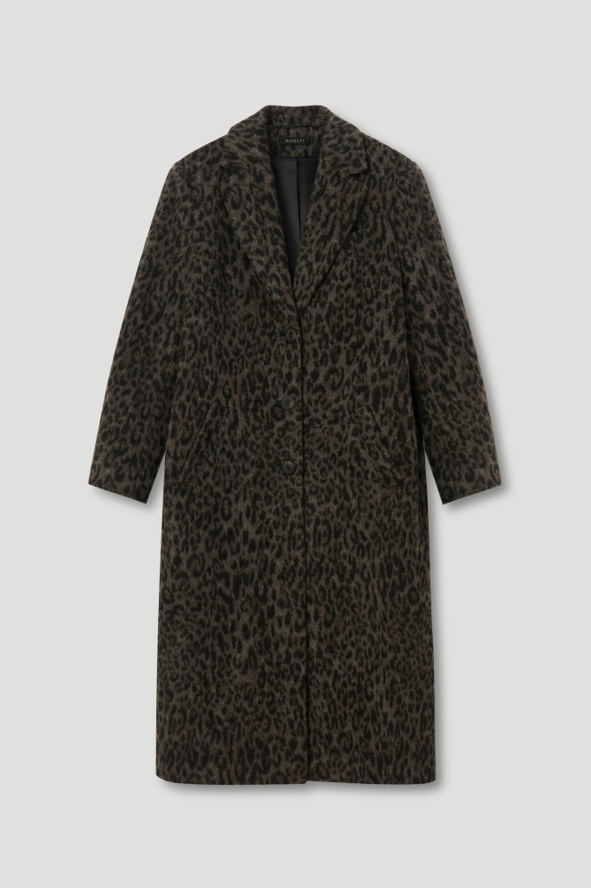Пальто "Santana" из итальянской шерсти Мавелти (Mavelty)