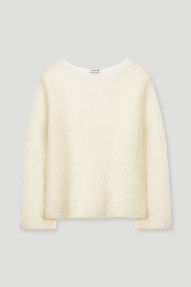 Джемпер "Lierna" из шерсти и мохера Мавелти (Mavelty)