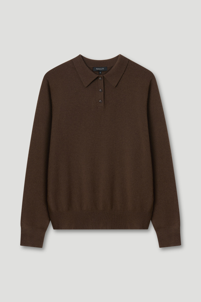 Джемпер с воротником поло "Forio" Мавелти (Mavelty)