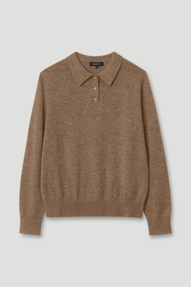 Джемпер с воротником поло "Taviano" Мавелти (Mavelty)