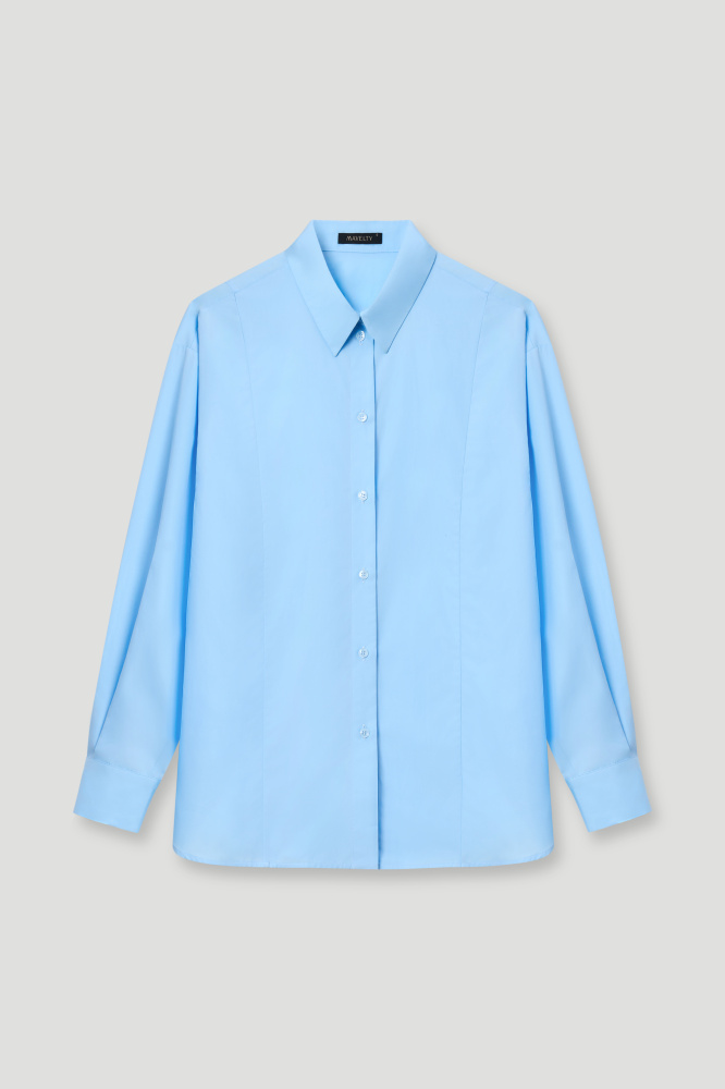 Рубашка "Soliera" из итальянского хлопка  Мавелти (Mavelty)