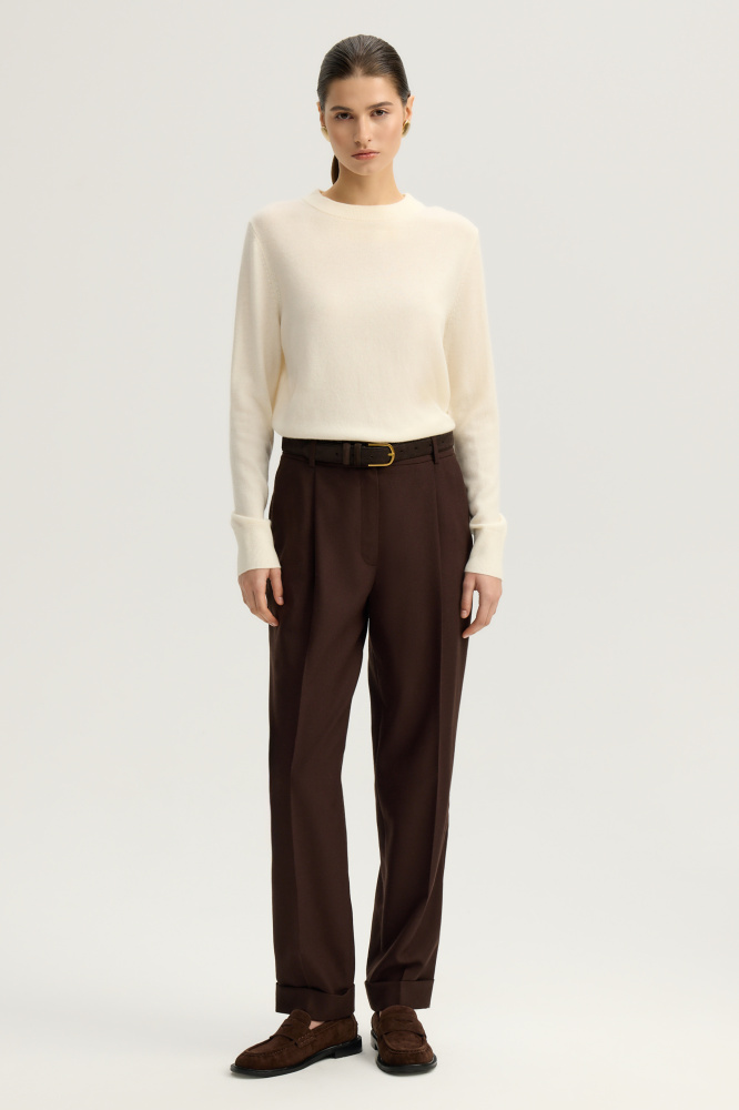 Джемпер "Livorno" из шерсти и кашемира Мавелти (Mavelty)