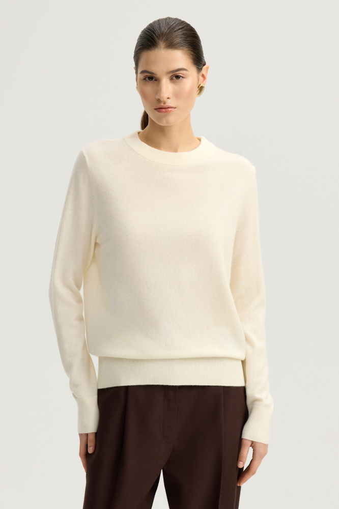 Джемпер "Livorno" из шерсти и кашемира Мавелти (Mavelty)