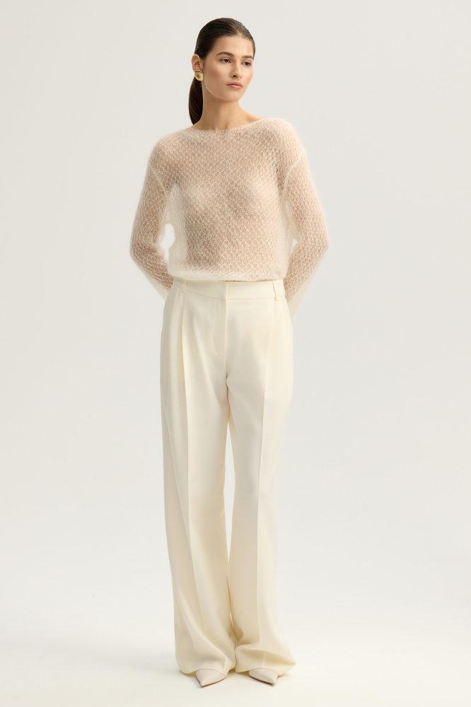 Джемпер "Lierna" из шерсти и мохера Мавелти (Mavelty)