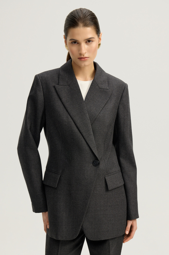  Жакет "Silvi" из итальянской шерсти Мавелти (Mavelty)