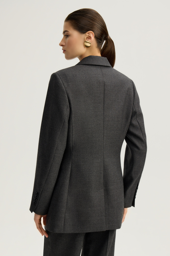  Жакет "Silvi" из итальянской шерсти Мавелти (Mavelty)