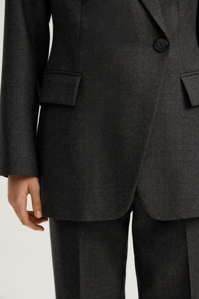  Жакет "Silvi" из итальянской шерсти Мавелти (Mavelty)