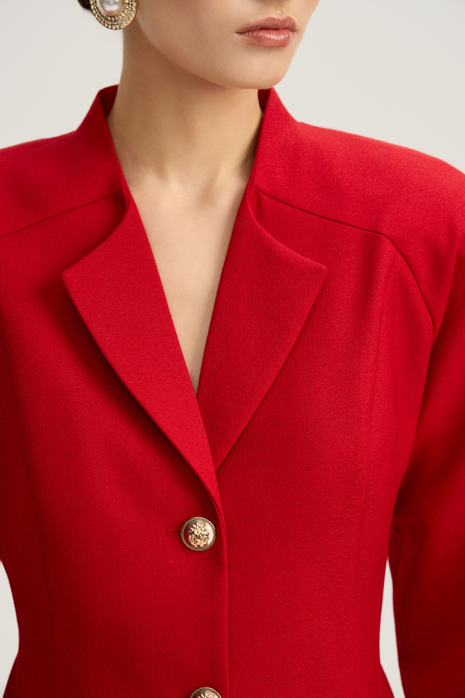 Жакет "Moena" из итальянской шерсти  Мавелти (Mavelty)