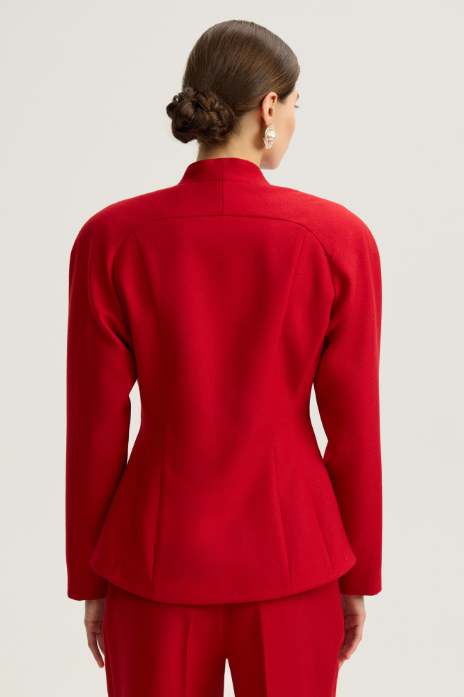 Жакет "Moena" из итальянской шерсти  Мавелти (Mavelty)