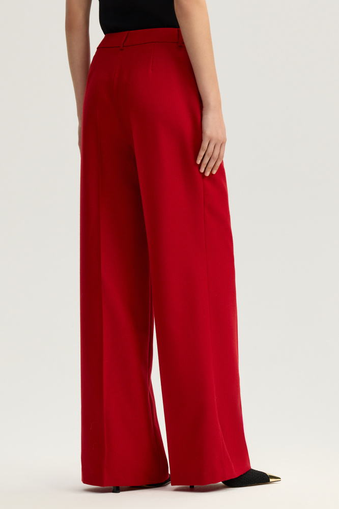 Брюки "Moena" из итальянской шерсти  Мавелти (Mavelty)