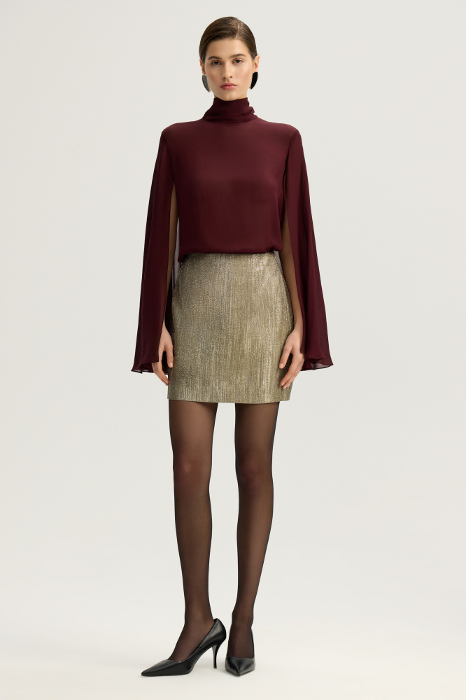 Блуза "Rimini" из итальянской вискозы Мавелти (Mavelty)