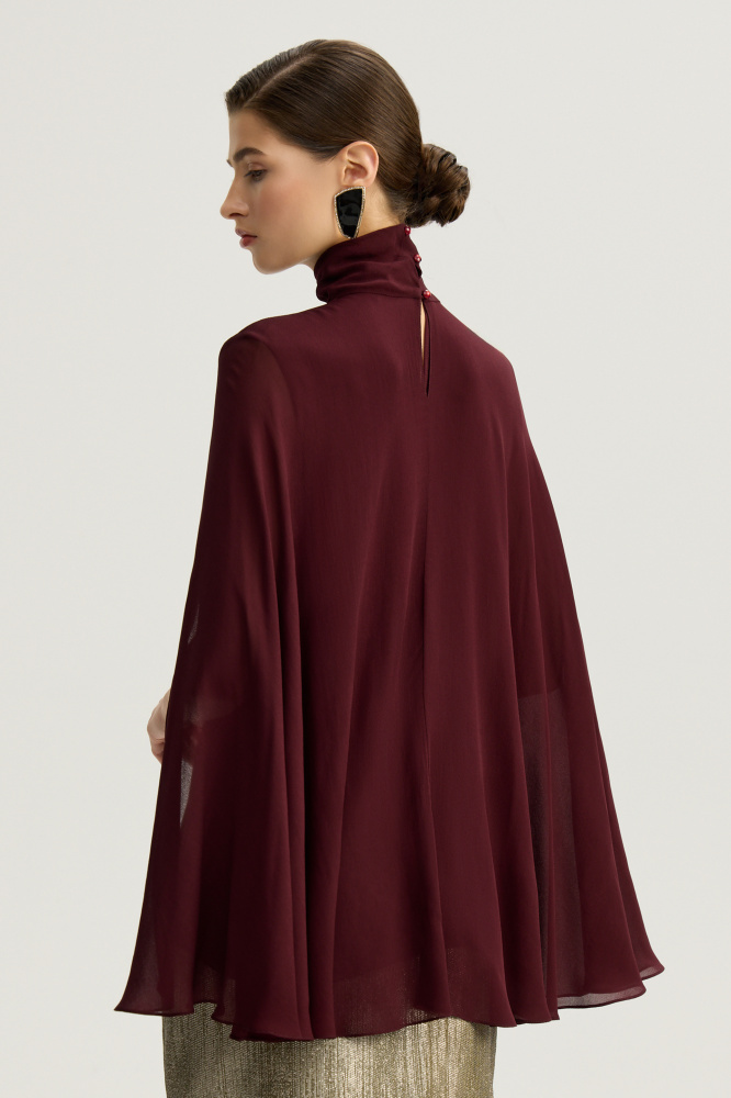 Блуза "Rimini" из итальянской вискозы Мавелти (Mavelty)