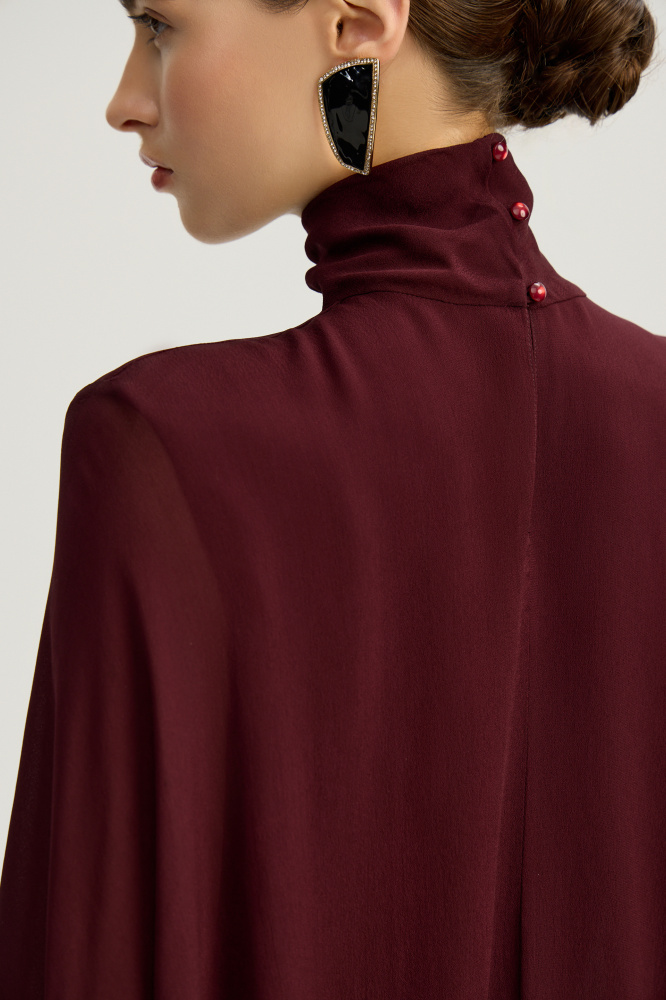 Блуза "Rimini" из итальянской вискозы Мавелти (Mavelty)