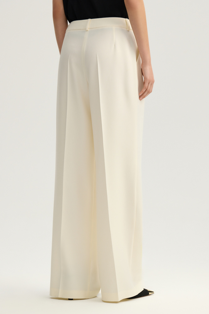 Брюки "Ortona" из итальянской вискозы Мавелти (Mavelty)