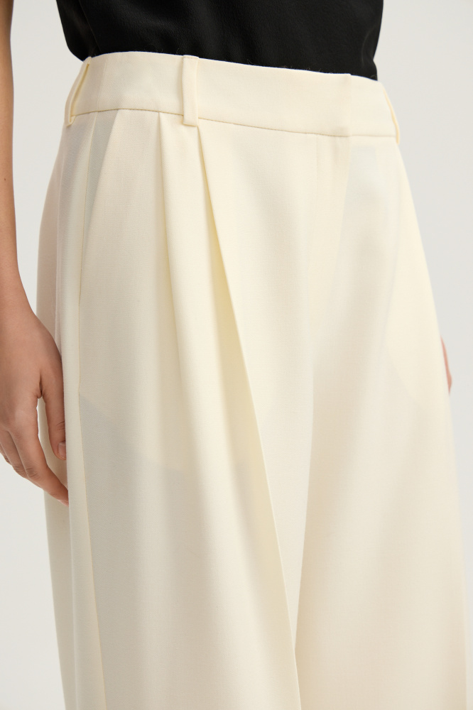 Брюки "Ortona" из итальянской вискозы Мавелти (Mavelty)