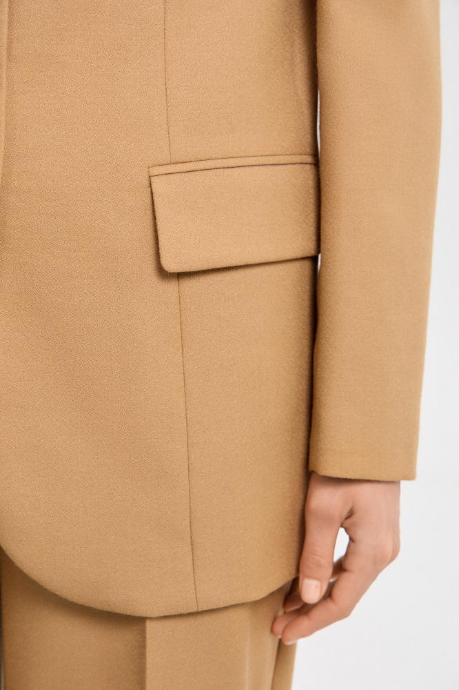 Жакет "Leverano" из итальянской шерсти Мавелти (Mavelty)