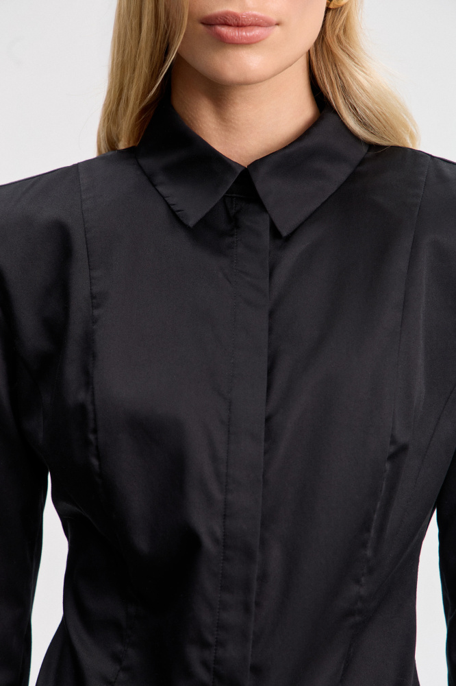 Рубашка "Bagheria" из итальянского хлопка Мавелти (Mavelty)