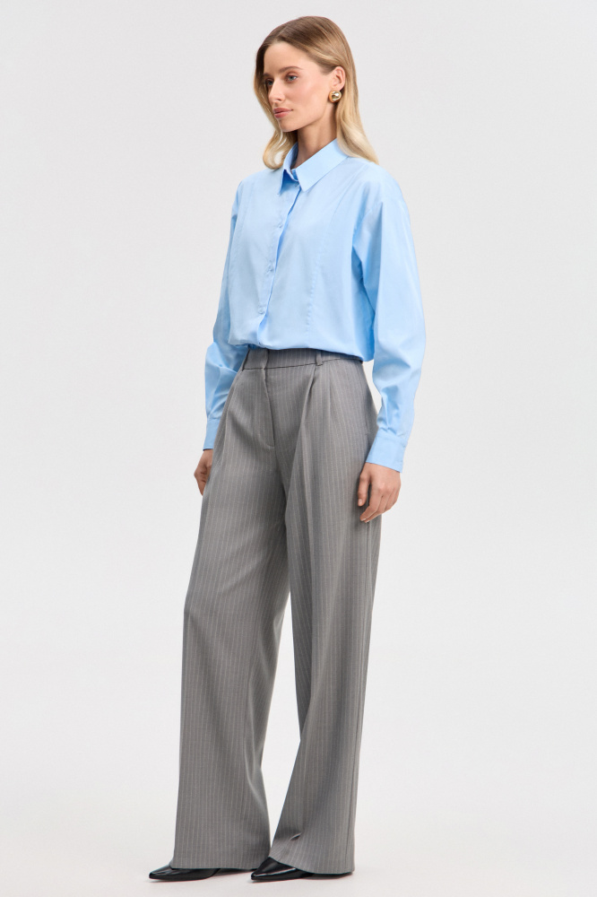 Брюки "Daiano" из итальянской шерсти  Мавелти (Mavelty)