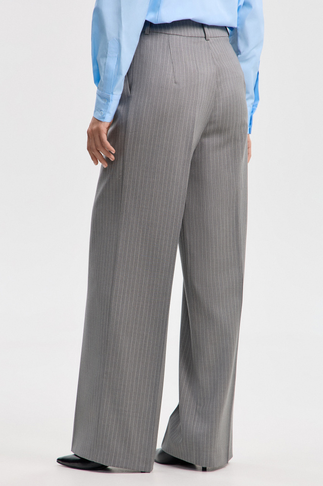 Брюки "Daiano" из итальянской шерсти  Мавелти (Mavelty)