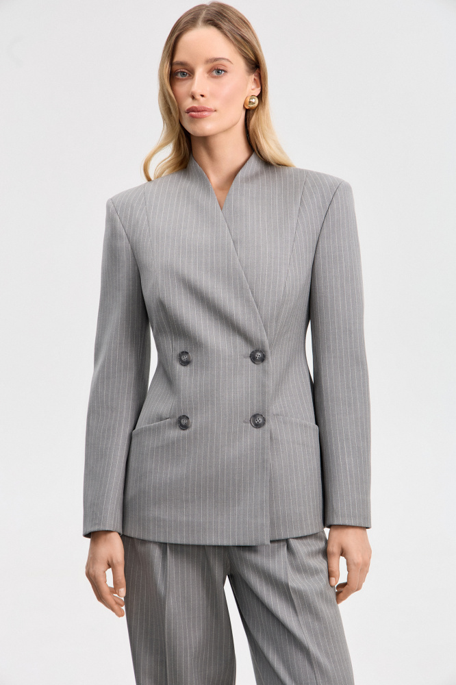 Жакет "Meltina-Daiano" из итальянской шерсти  Мавелти (Mavelty)