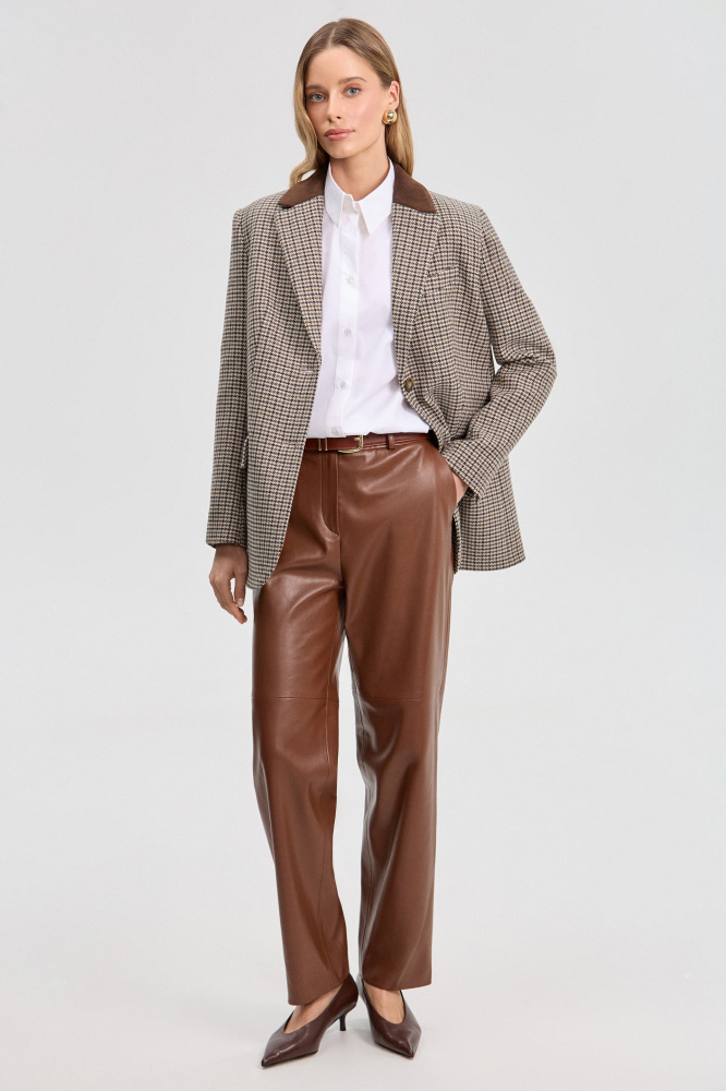 Жакет "Nibionno" из итальянской шерсти Мавелти (Mavelty)