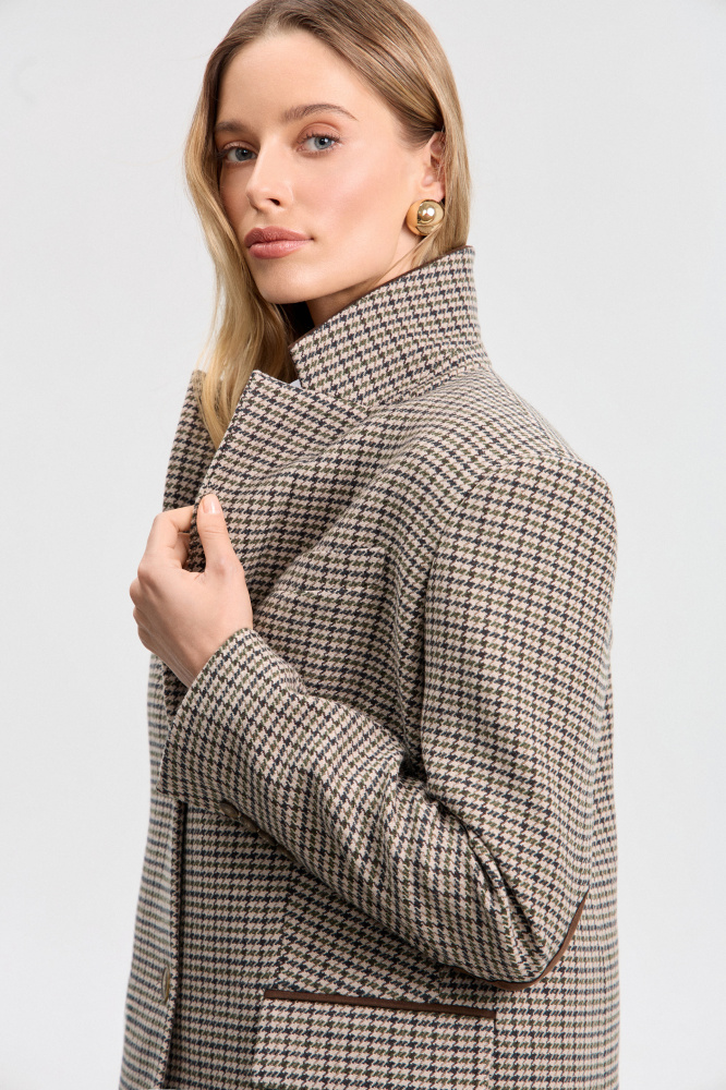 Жакет "Nibionno" из итальянской шерсти Мавелти (Mavelty)