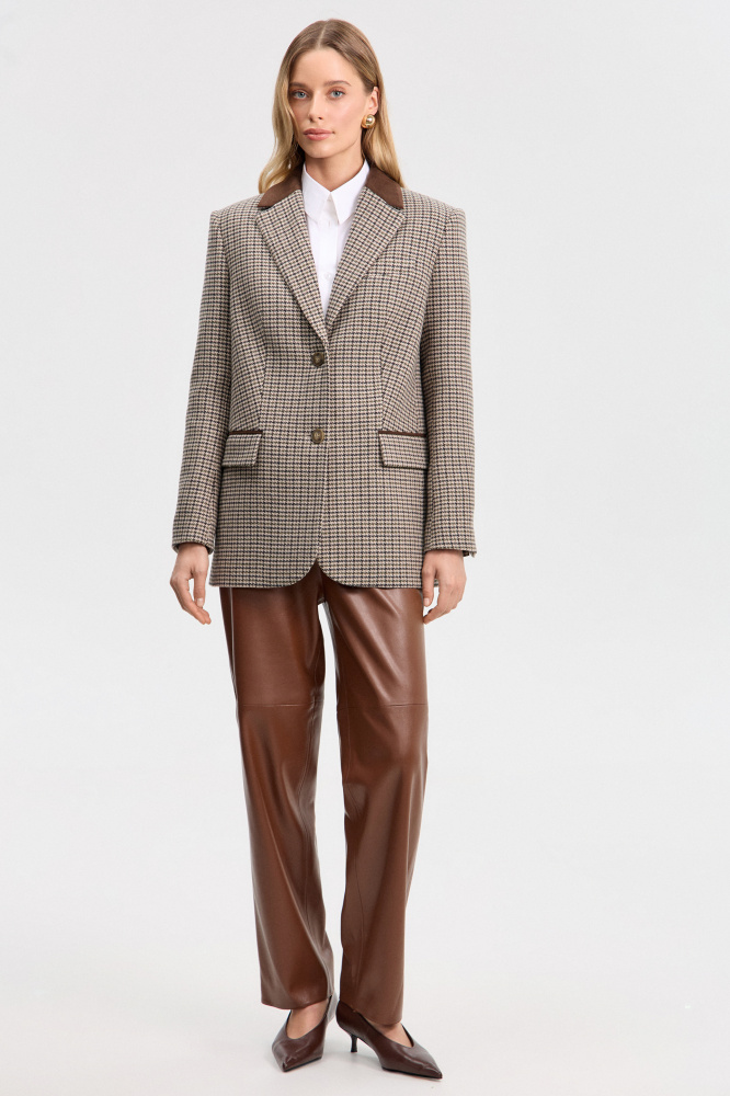 Жакет "Nibionno" из итальянской шерсти Мавелти (Mavelty)