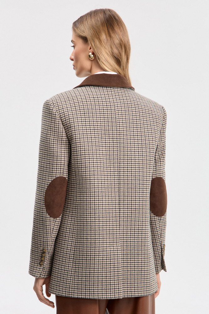 Жакет "Nibionno" из итальянской шерсти Мавелти (Mavelty)