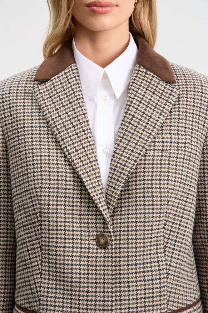 Жакет "Nibionno" из итальянской шерсти Мавелти (Mavelty)