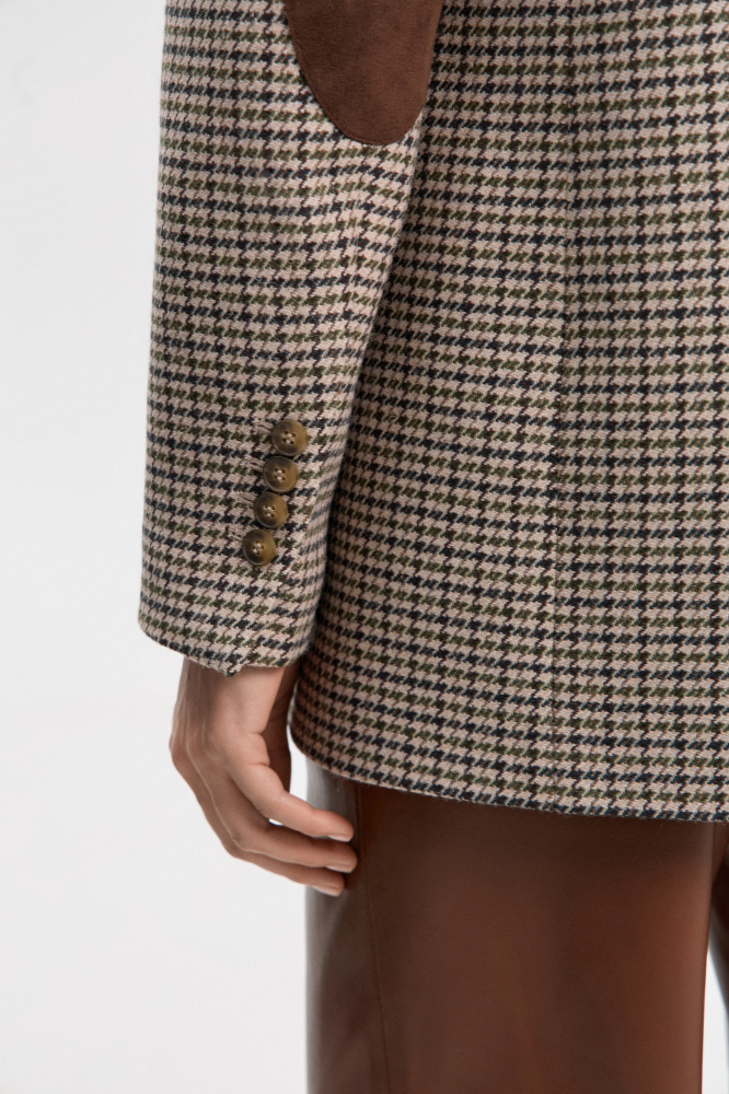 Жакет "Nibionno" из итальянской шерсти Мавелти (Mavelty)