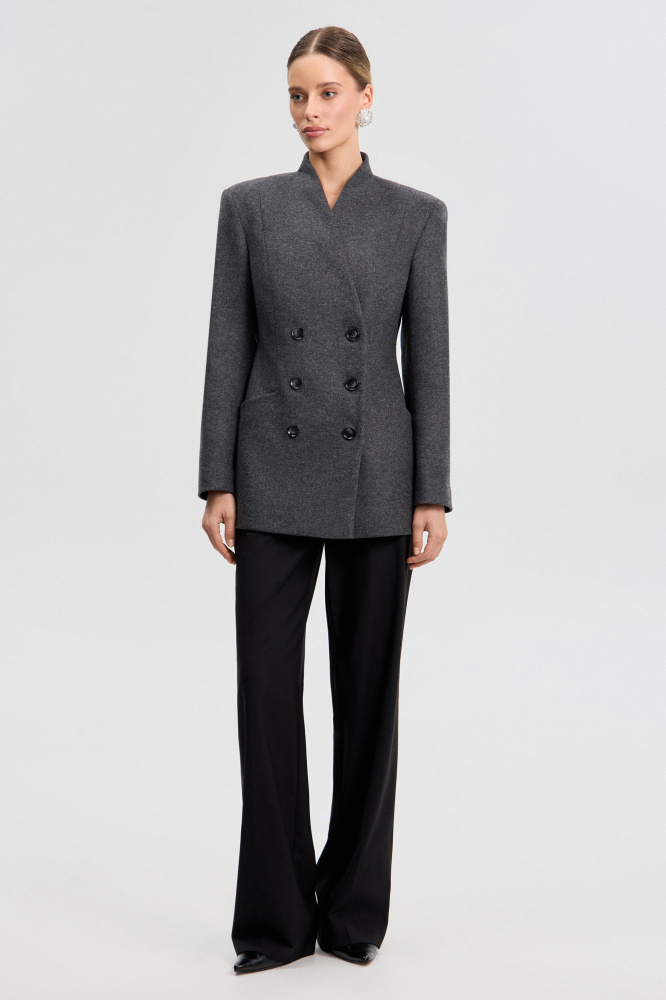 Жакет "Vernazza" из итальянской шерсти Мавелти (Mavelty)