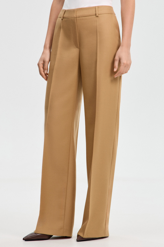 Брюки "Ancona" из итальянской шерсти Мавелти (Mavelty)