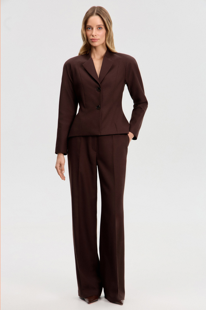 Жакет "Meltina-Paese" из итальянской шерсти  Мавелти (Mavelty)