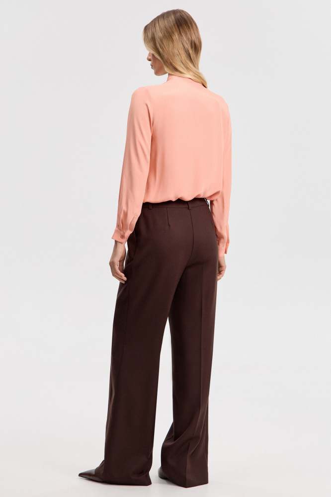 Брюки "Paese" из итальянской шерсти Мавелти (Mavelty)