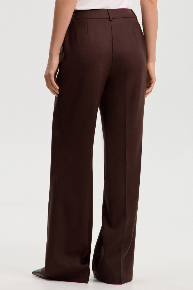 Брюки "Paese" из итальянской шерсти Мавелти (Mavelty)