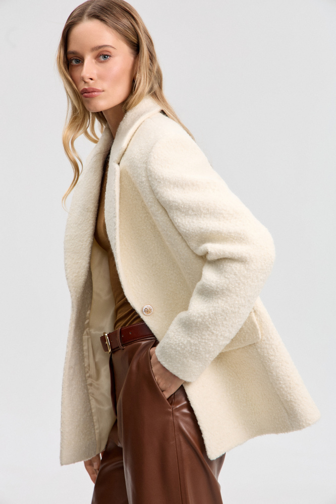 Жакет "Avetrana" из итальянского твида Мавелти (Mavelty)