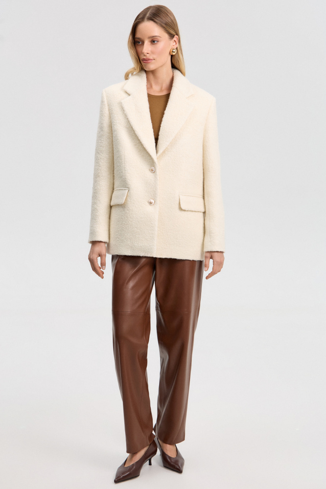 Жакет "Avetrana" из итальянского твида Мавелти (Mavelty)